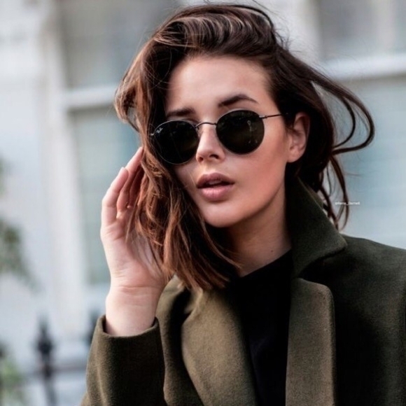 Ray-Ban Round Metal RB3447 Black New - Picture 9 of 11